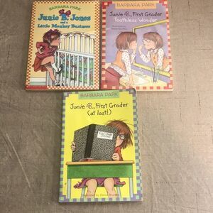 3 Junie B. Jones Books
